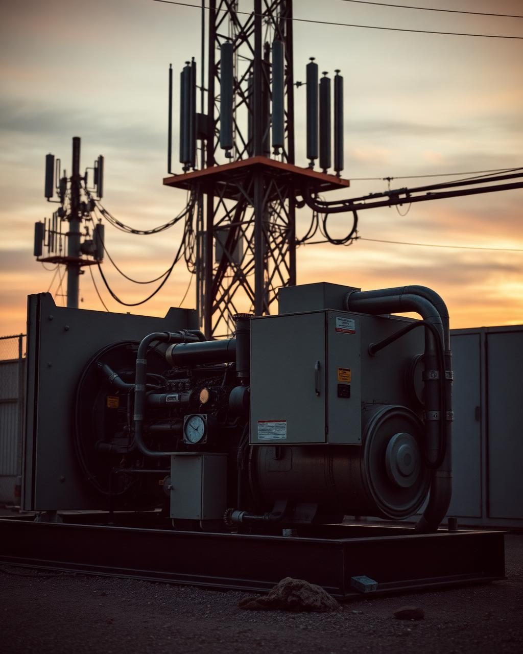 Keep every generator online and accountable — Baudlink Generator Tracking solution